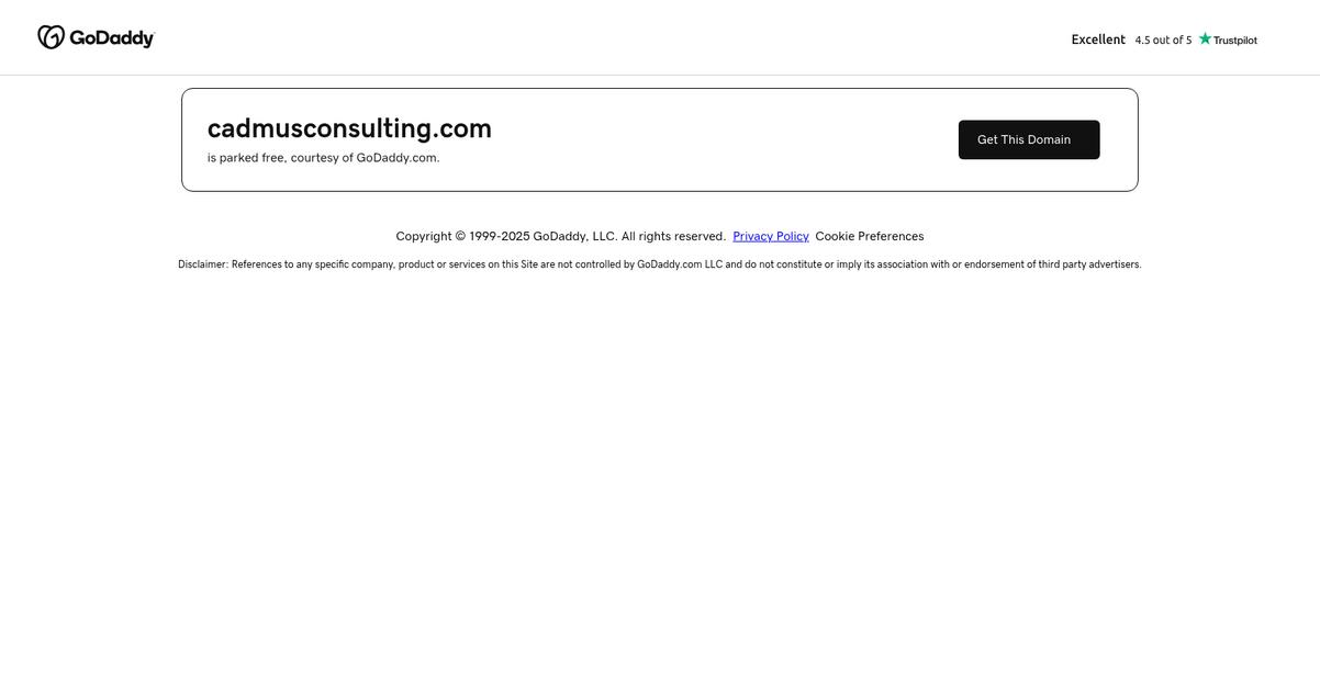 Cadmus Consulting Homepage