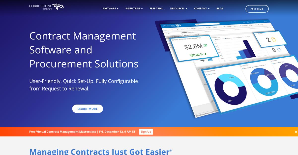 Cobblestone Software Homepage