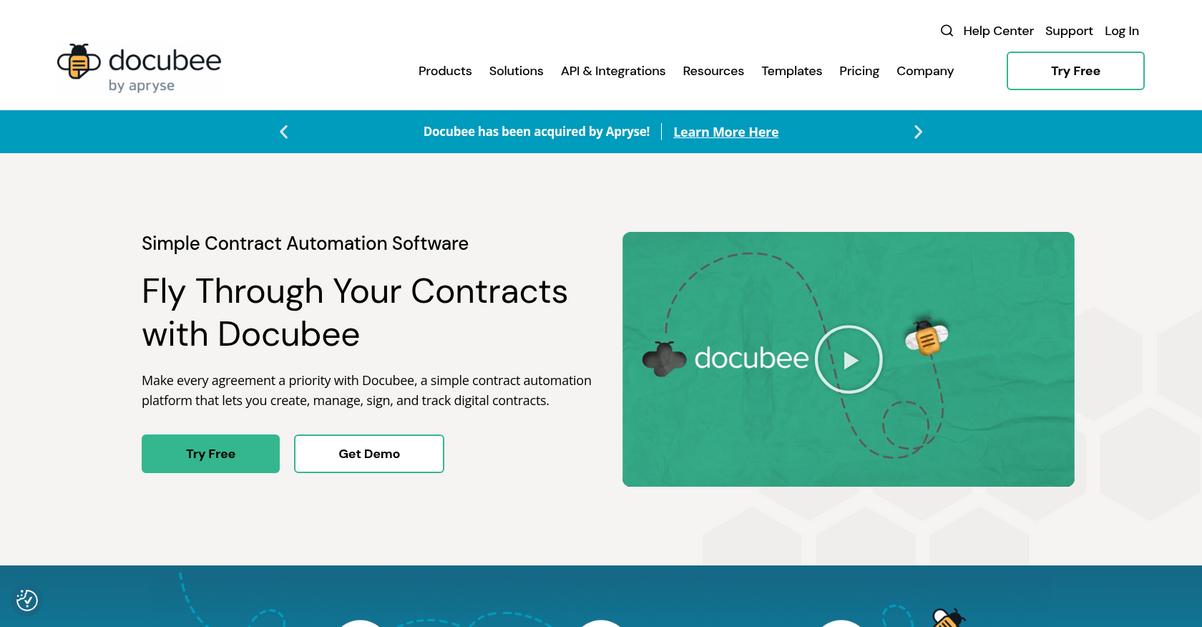 Docubee Homepage