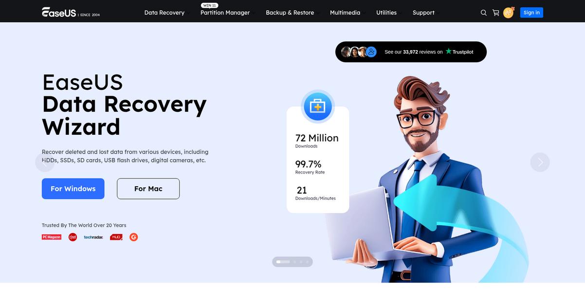 Ease Us Pdf Editor Homepage