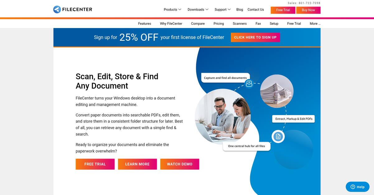 File Center Homepage 1