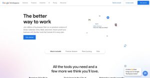 Google Workspace Homepage