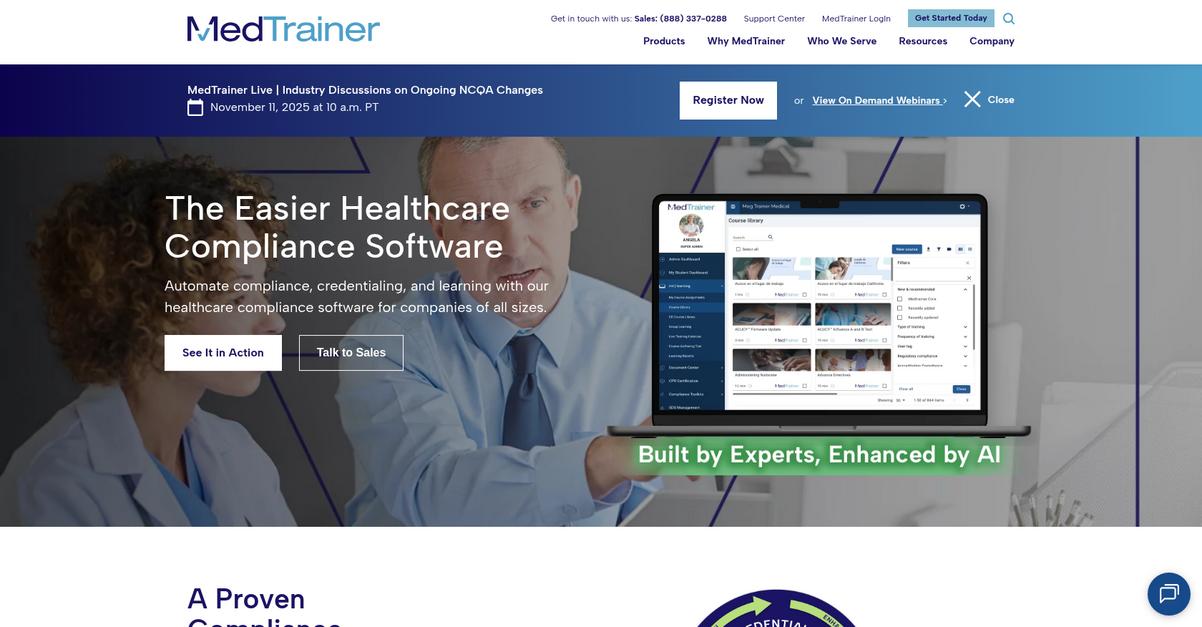 Med Trainer Homepage