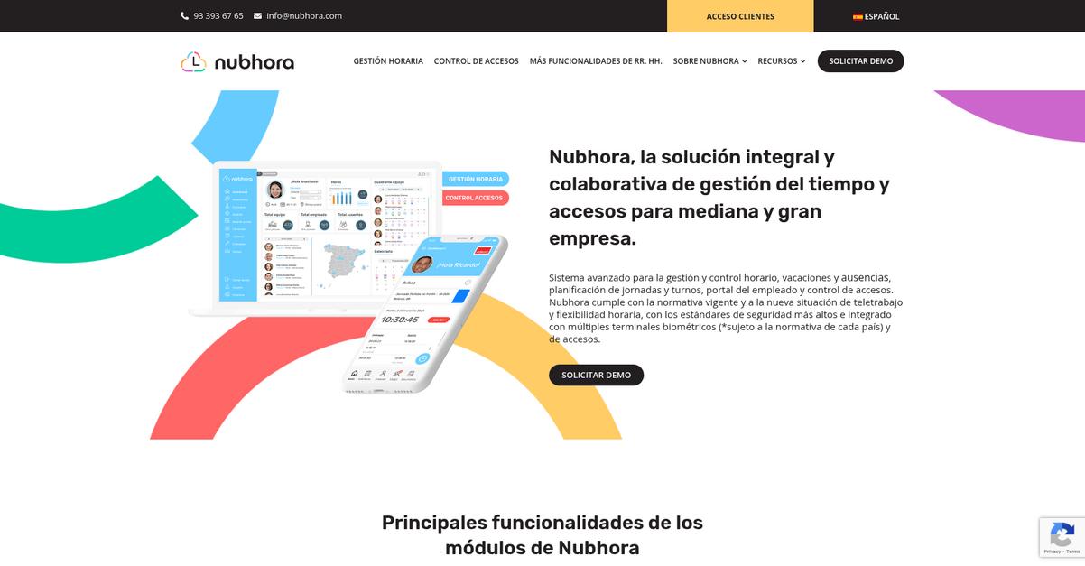 Nubhora Homepage