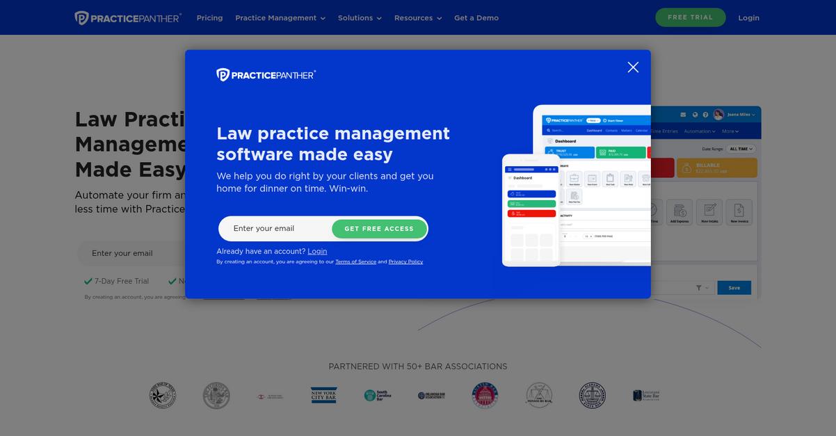 Practice Panther Homepage