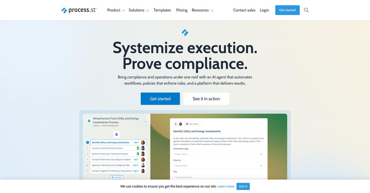 Process Street Homepage