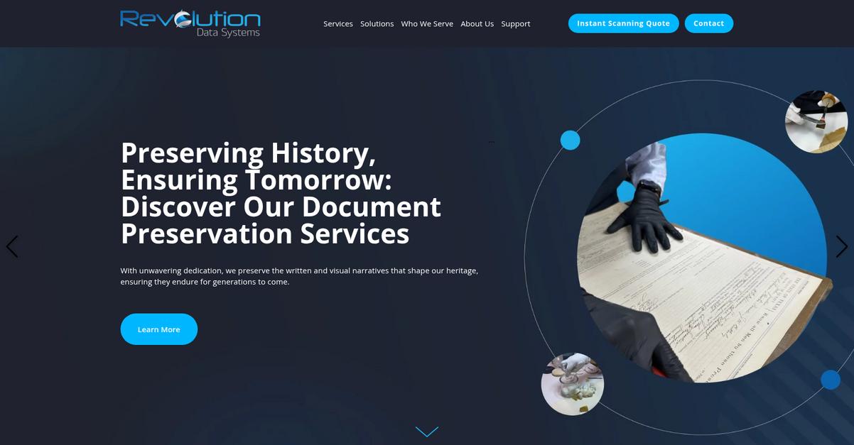 Revolution Data Systems Homepage