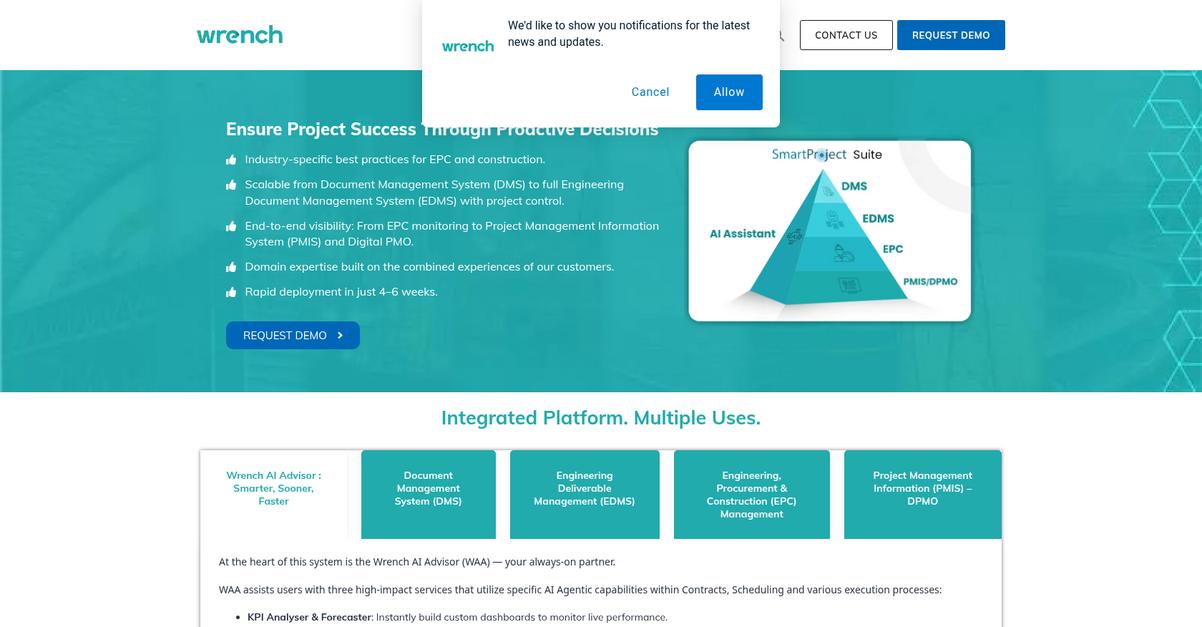 Wrench Smart Project Homepage