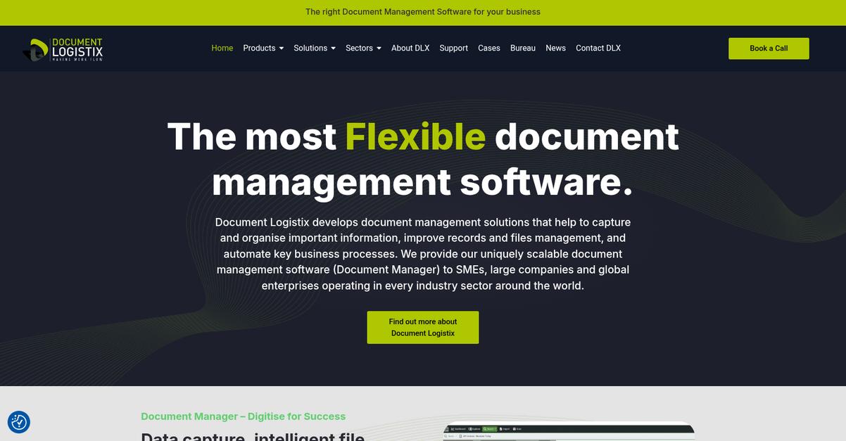 Document Logistix Homepage