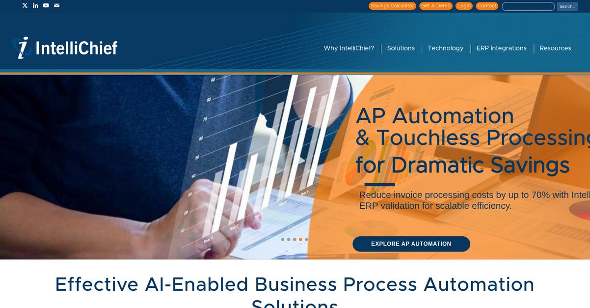 Intelli Chief Homepage