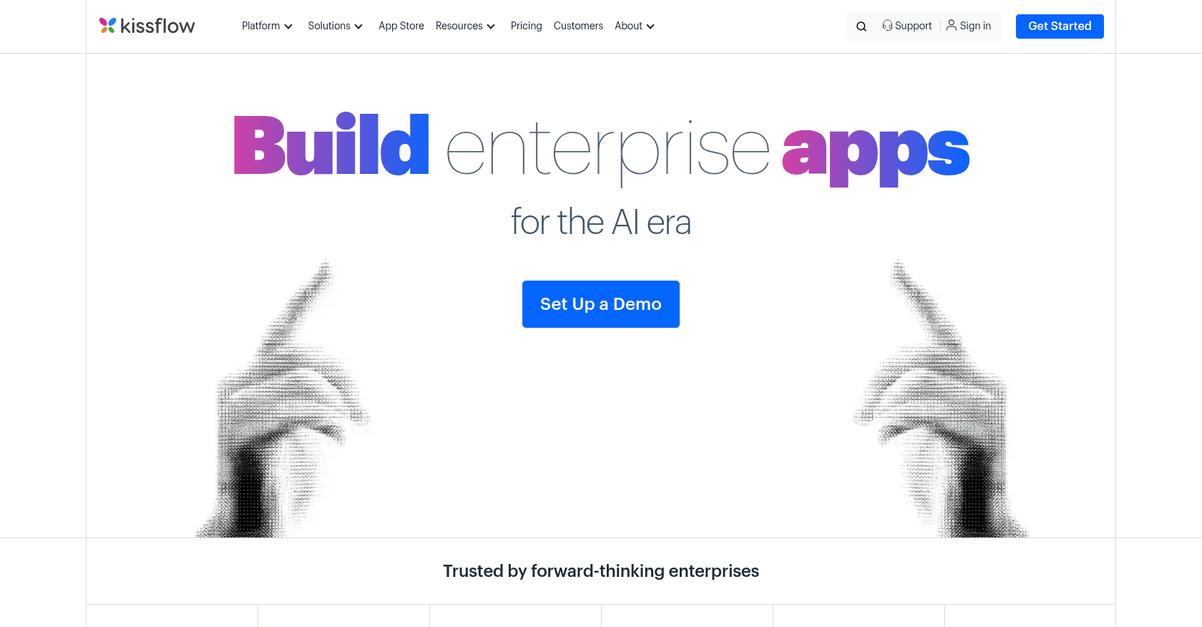 Kissflow Homepage