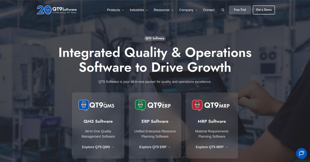 Qt9 Qms Homepage